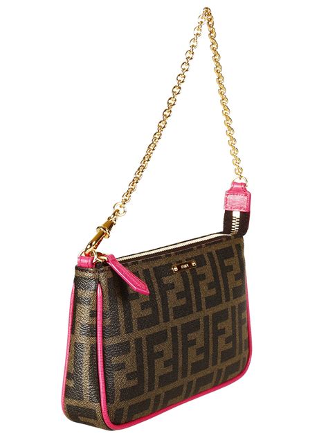 mini fendi bag pink|fendi zucca mini bag.